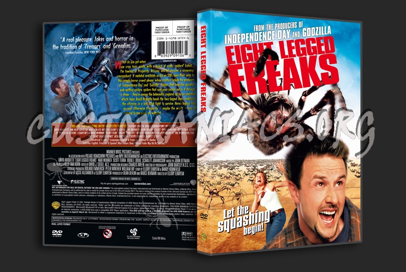 Eight Legged Freaks dvd cover