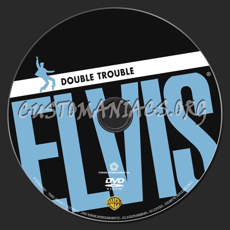 Elvis: Double Trouble dvd label