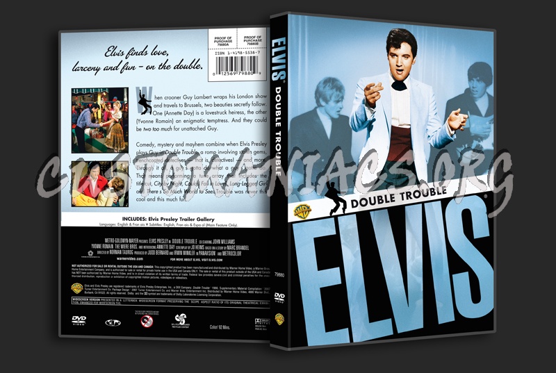 Elvis: Double Trouble dvd cover