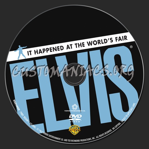 Elvis: It Happened at the World's Fair dvd label
