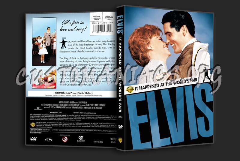 Elvis: It Happened at the World's Fair dvd cover