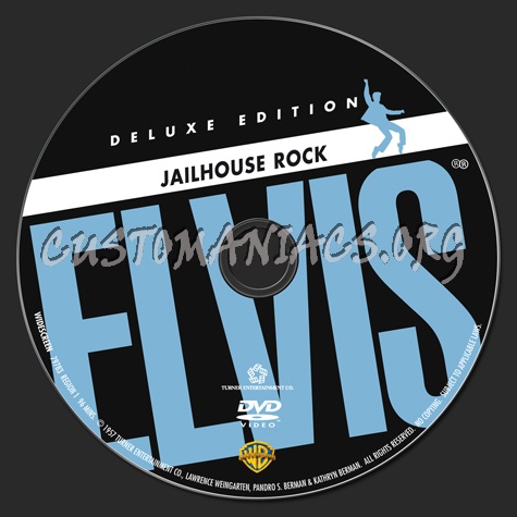 Elvis: Jailhouse Rock dvd label