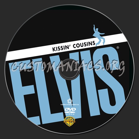 Elvis: Kissin' Cousins dvd label