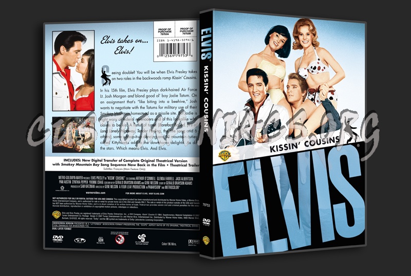 Elvis: Kissin' Cousins dvd cover