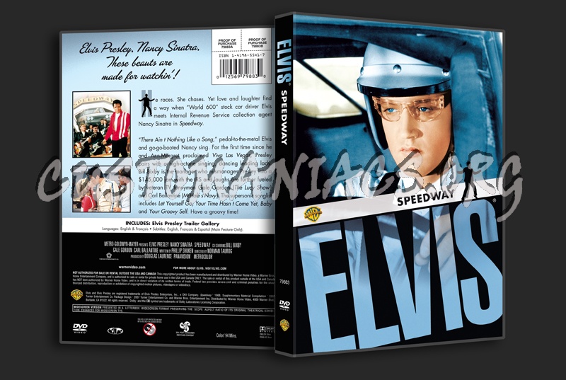 Elvis: Speedway dvd cover