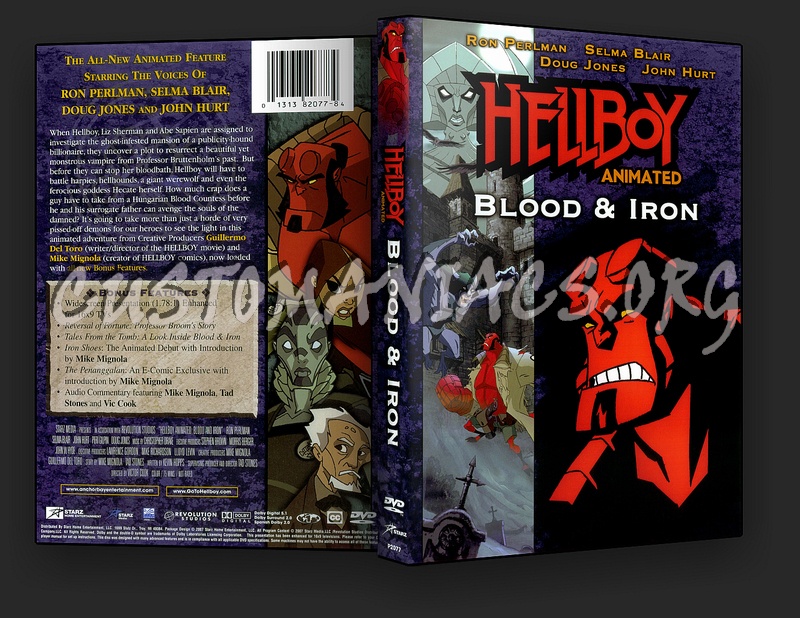 Hellboy - Blood & Iron dvd cover