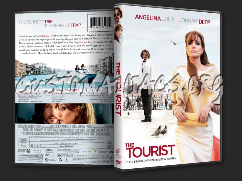 The Tourist dvd cover