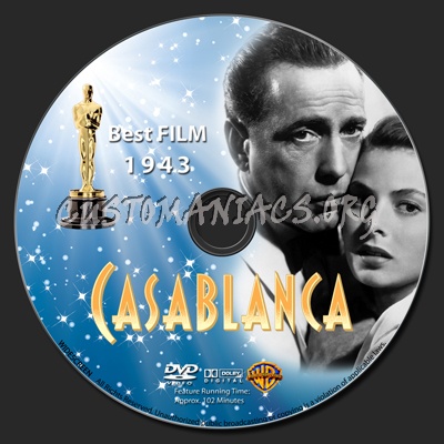 Casablanca dvd label