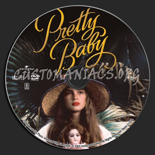 Pretty Baby dvd label