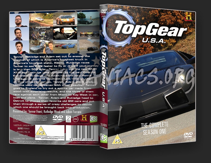 Top Gear USA dvd cover