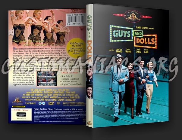 Guys And Dolls dvd cover
