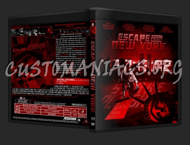 Escape from New York blu-ray cover