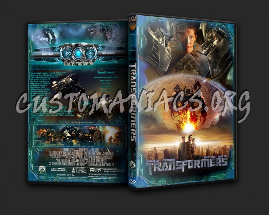 Transformers dvd cover