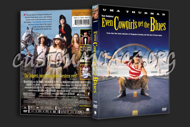 Even Cowgirls Get the Blues dvd cover