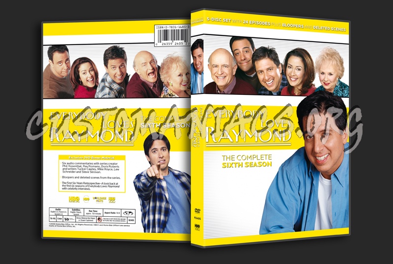 Everybody Loves Raymond Season 6 dvd cover