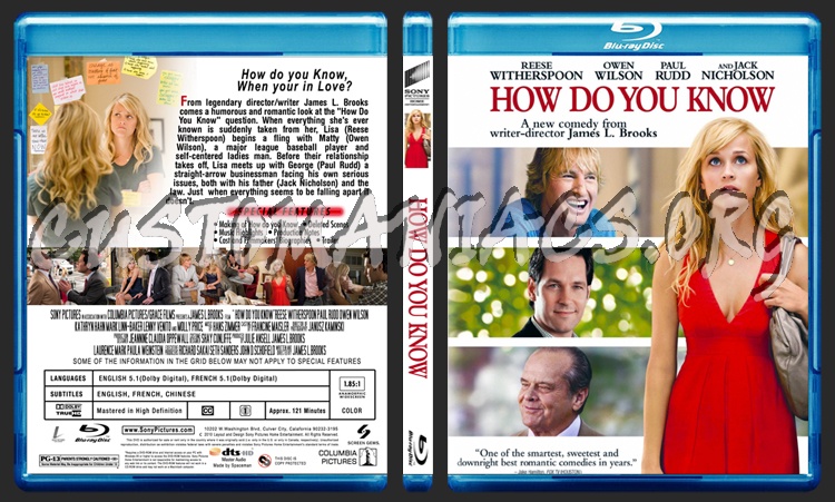 How Do You Know blu-ray cover