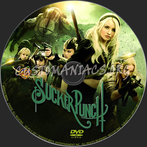 Sucker Punch dvd label