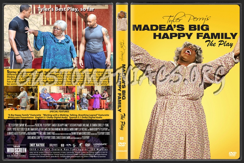 Madea's Big Happy Family dvd cover