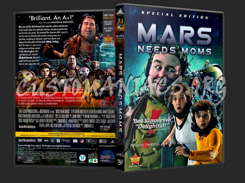 Mars Needs Moms dvd cover