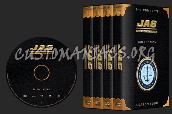 JAG - Judge Advocate General Season 1-4 dvd cover