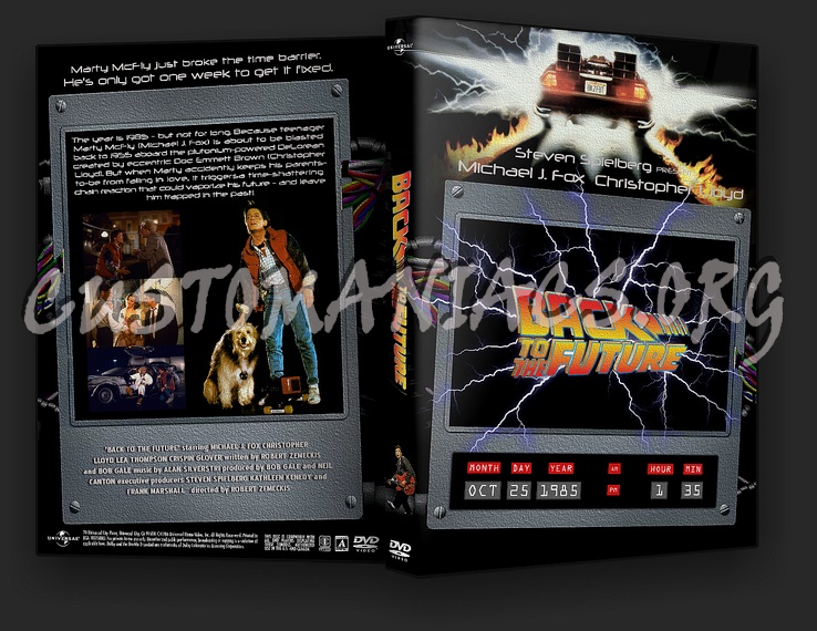 Back To The Future dvd cover