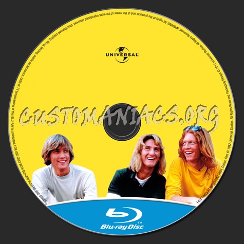 Fast Times At Ridgemont High blu-ray label