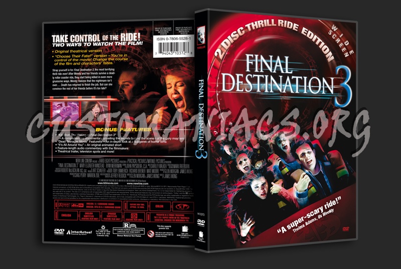 Final Destination 3 dvd cover