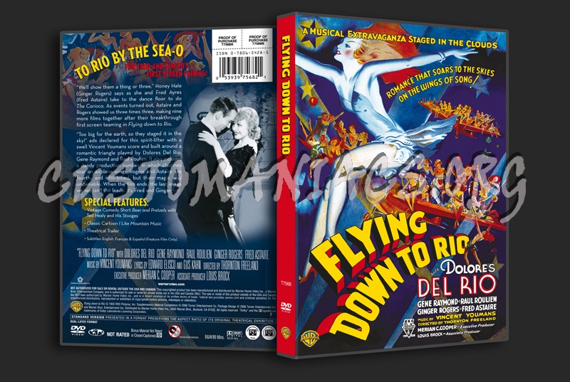 Flying Down to Rio dvd cover