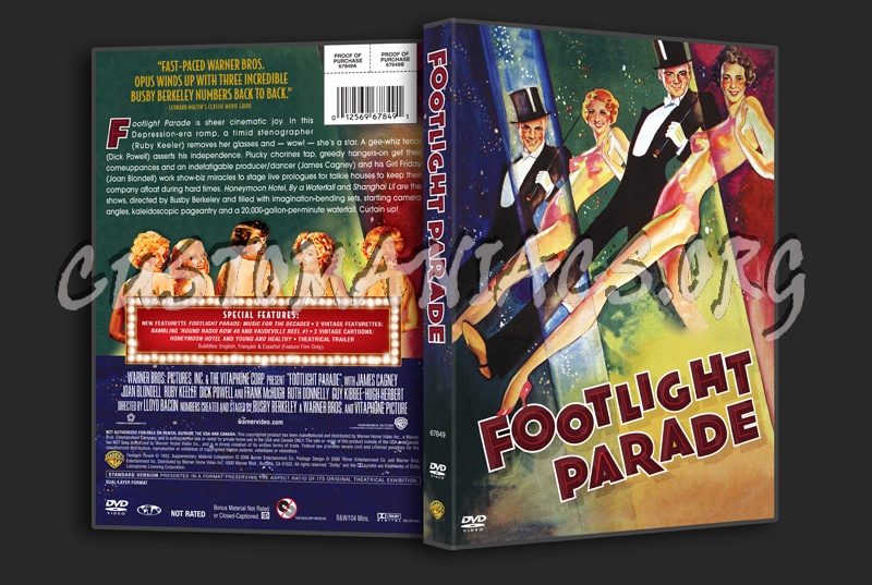 Footlight Parade dvd cover