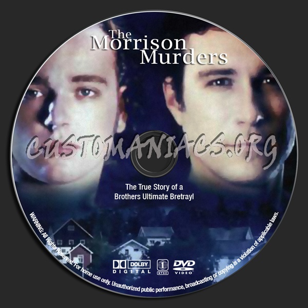 The Morrison Murders dvd label