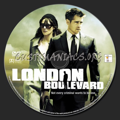 London Boulevard dvd label