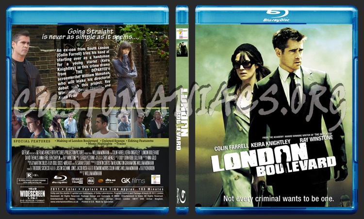 London Boulevard blu-ray cover