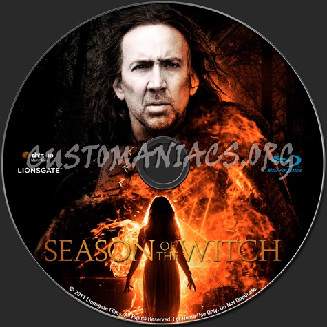 Season of the Witch blu-ray label