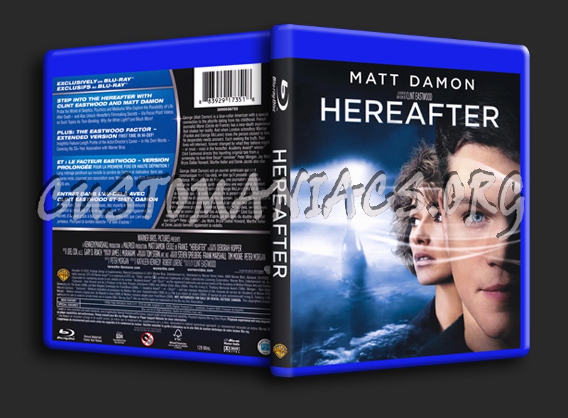 Hereafter blu-ray cover