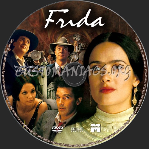 Frida dvd label