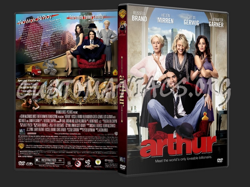 Arthur (2011) dvd cover