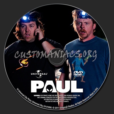 Paul dvd label