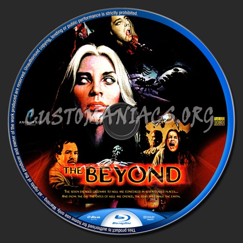 The Beyond blu-ray label