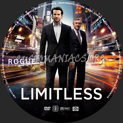 Limitless dvd label