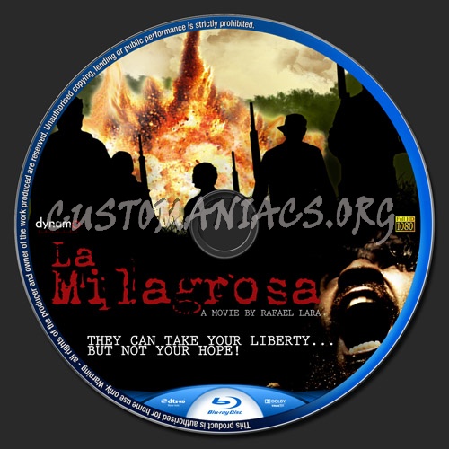 La Milagrosa aka The Miraculous blu-ray label