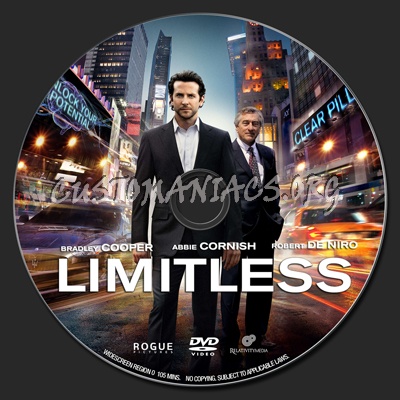 Limitless dvd label