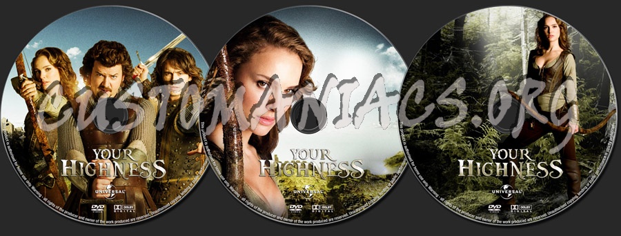 Your Highness dvd label