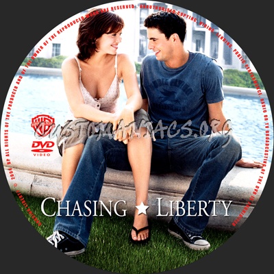 Chasing Liberty dvd label