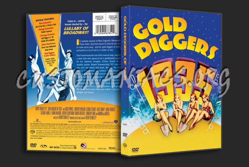 Gold Diggers of 1935 dvd cover