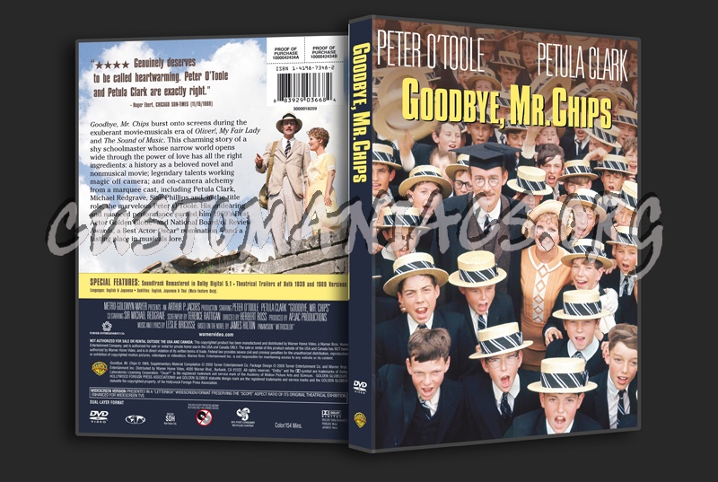 Goodbye, Mr Chips dvd cover