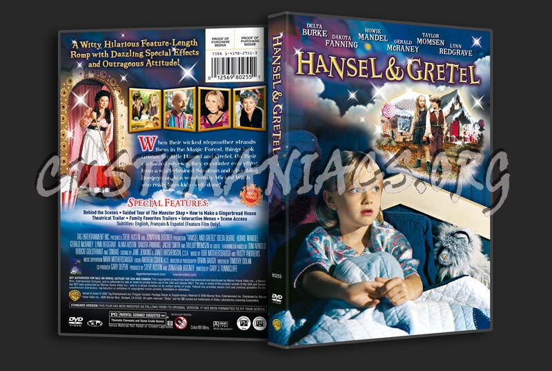 Hansel & Gretel dvd cover