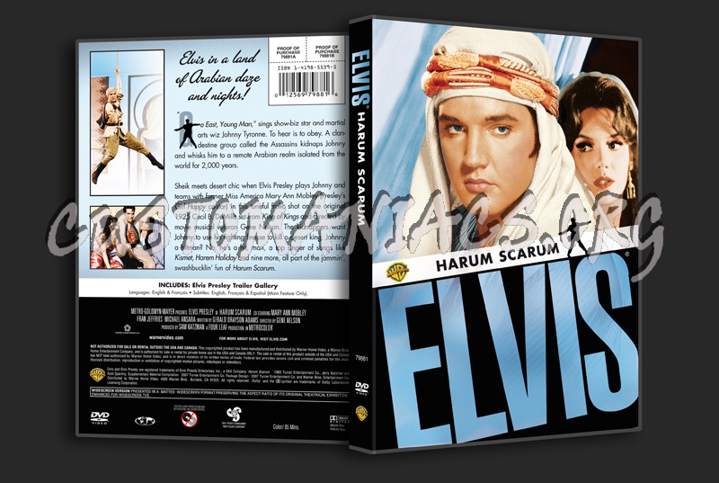 Elvis: Harum Scarum dvd cover