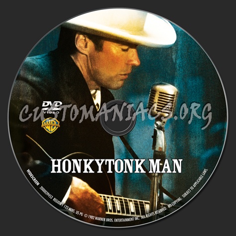 Honkytonk Man dvd label