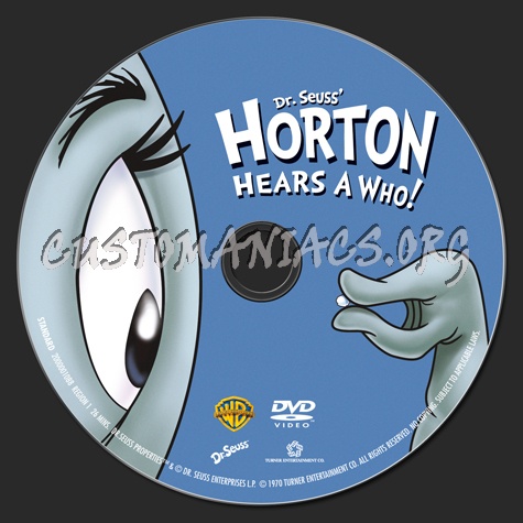 Horton Hears a Who! dvd label