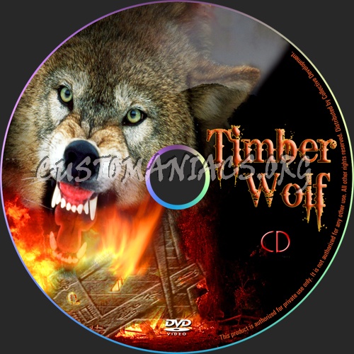 Timberwolf dvd label